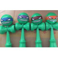 2016 Novo Teenage Mutant Ninja tartarugas de madeira Crianças Cartoon Kendama Toy